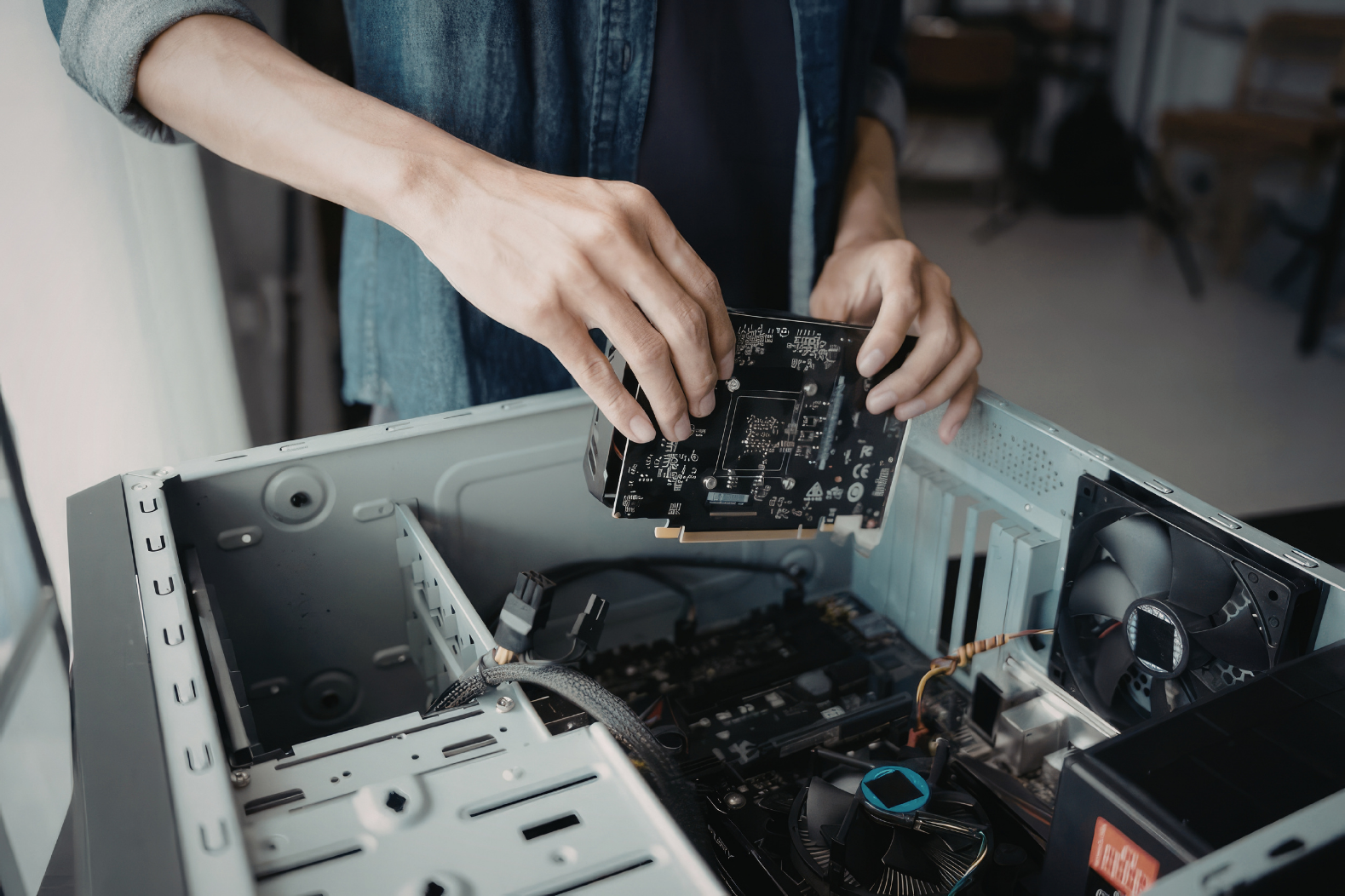 Instalación de hardware